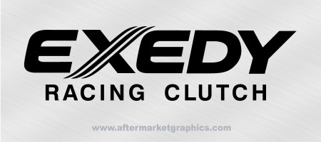 Exedy Clutches Decals - Pair (2 pieces)